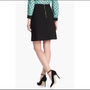 KATE SPADE BLACK PENCIL SKIRT